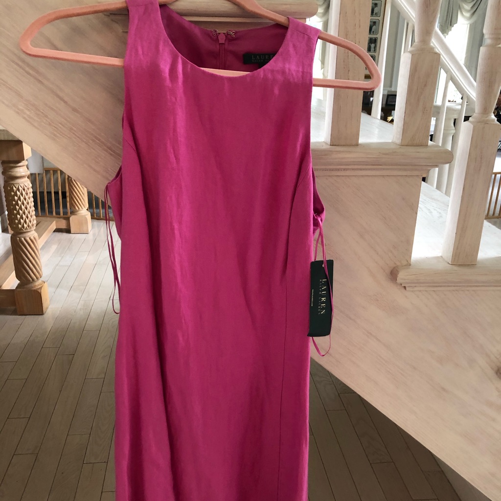 Lauren By Ralph Lauren Pink Dress Brand New